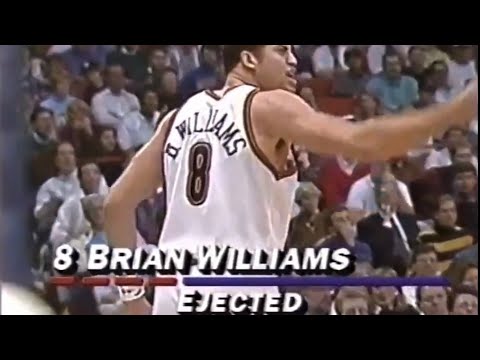 Brian Williams Bison Dele Ejected After Emphatic Slam Dunk 1994 Playoffs Game 3 