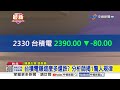 台積電法說會失靈？股價暴殺95元跌至2375│中視新聞 20260717