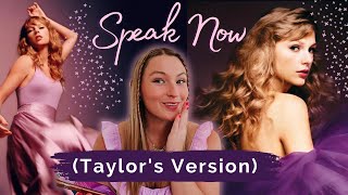 Reacting to Speak Now (Taylor’s Version) 💜💜💜 BTR lyric change, Vault Tracks & VOCALS