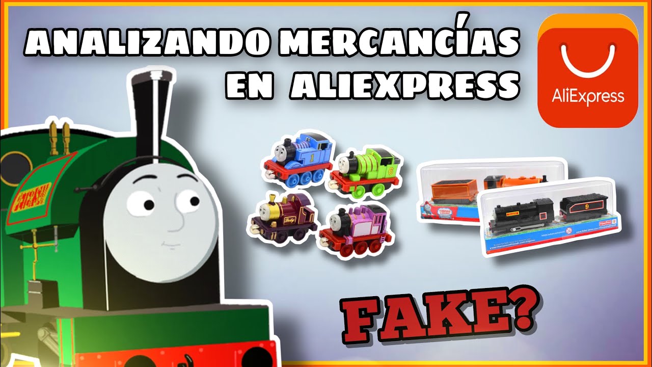 ANALIZANDO LAS MERCANCÍAS DE THOMAS & FRIENDS EN ALIEXPRESS || PeterSam24