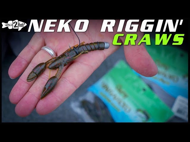 Catch Loads of Bass on Neko-Rigged Crawfish Plastics 