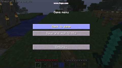 fraps testing (proper minecraft videos will be uploaded)