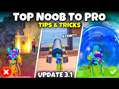 TIPS & TRICKS THAT WILL MAKE YOU PRO IN NEW BGMI 3.1 UPDATE💥 