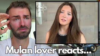 First Time Reaction Reflection - From Mulan - Lucy Thomas