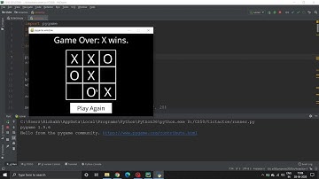 CS50--Introduction to AI-with python-Tic Tac Toe--project0b