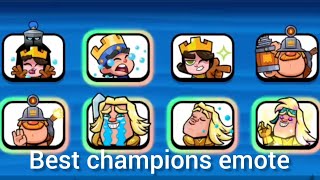 Best champions emote?🤔