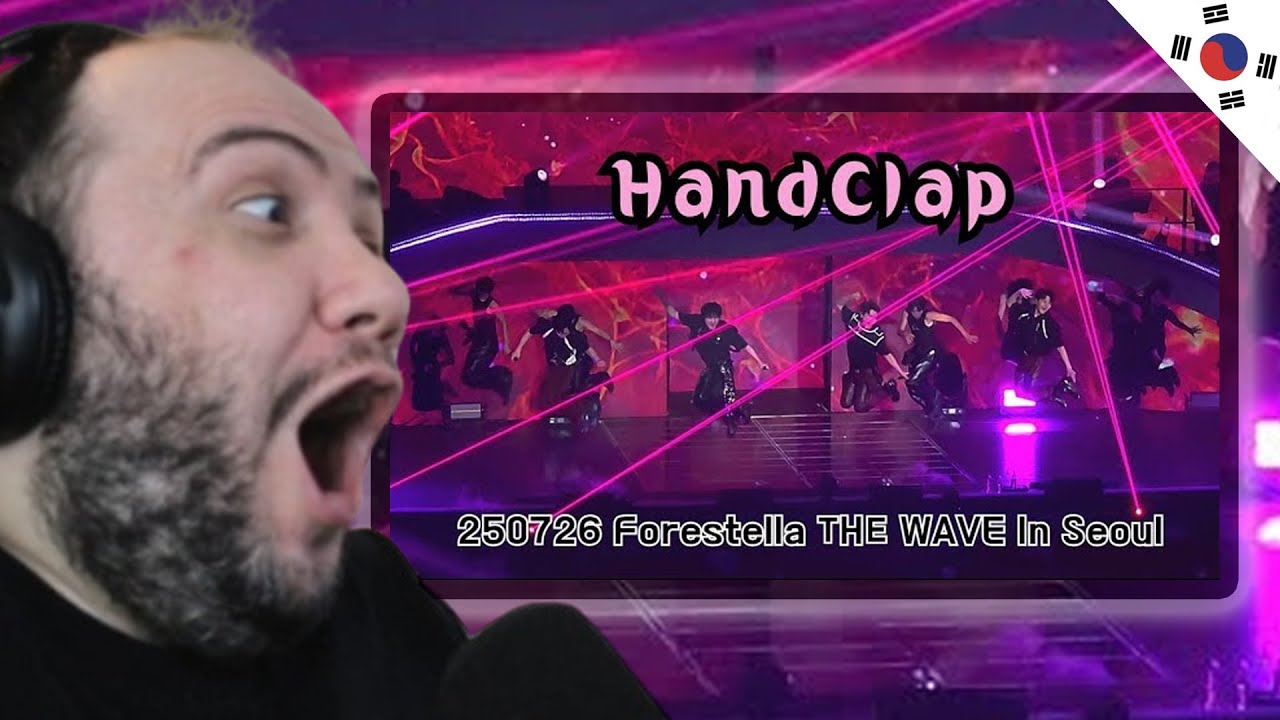 🇰🇷 [250726(토)] HandClap | Forestella ТHЕ WAVE In Seoul | TEACHER PAUL REACTS