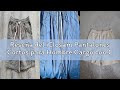 Reseña del iClosam Pantalones Cortos para Hombre Cargo con Cintura Elástica Corte Recto de Algodón D