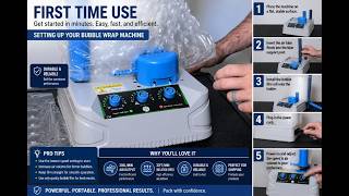 Bubble Wrap Machine Review: High-Efficiency Air Cushion Inflator