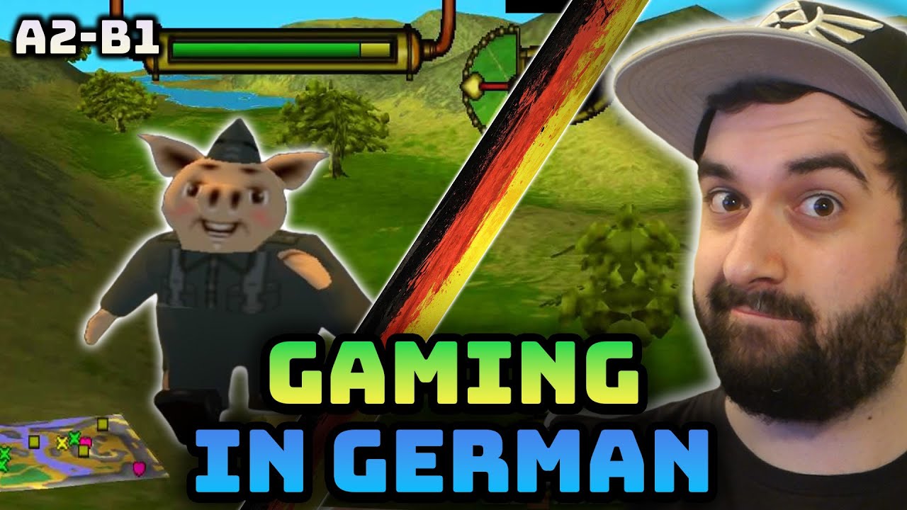 Learn German with Hogs of War: strategy vocab, humor & context (A2–B1)