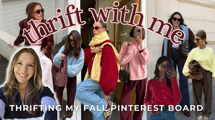 Thrift With Me for Fall Fashion 🍂 | Pinterest-Inspired Outfits on a Budget