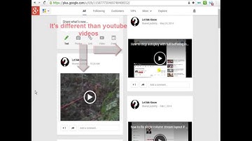 How to add Animated Videos preview to Google Plus