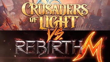 Comparison RebirthM vs Crusaders of light (Android) Gameplay Max Settings