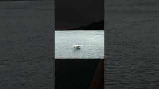 Seaplane landing in Ketchikan, Alaska
