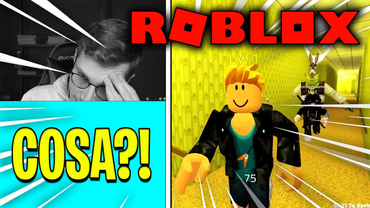 GIOCO PER LA PRIMA VOLTA a ROBLOX! GIOCHINI e BACKROOMS! 😲 - YouTube