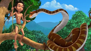 Jungle Book 2 Cartoon for kids English Story | King Kaa Mega Episode | Mowgli Adventure