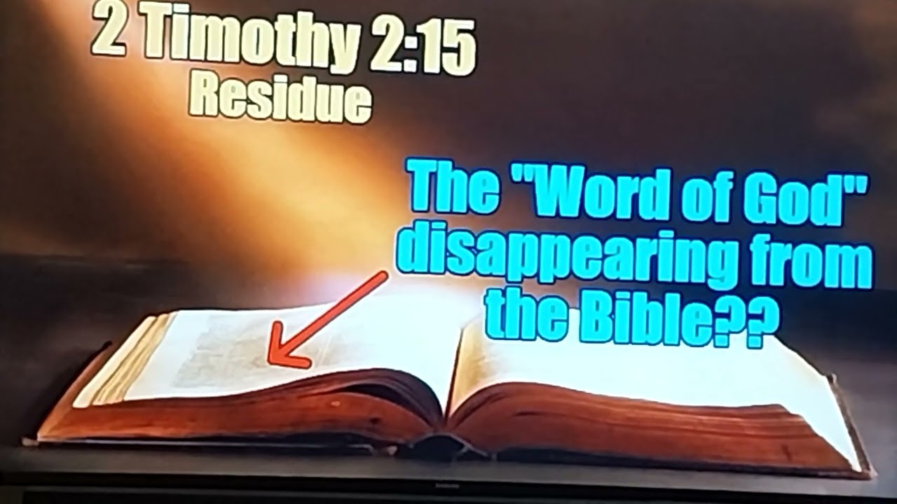 Is This Another Bible Mandela Effect??? October 26th 2025 12:35 am