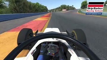 Ride on-board with Johnny Guindi around Watkins Glen! - Skip Barber Formula iRacing Series