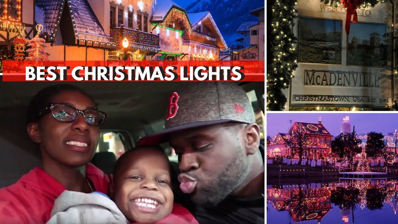 BEST CHRISTMAS LIGHTS SHOW AT CHRISTMAS TOWN USA MCADENVILLE NC 🎄🎁