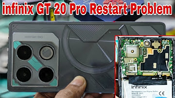 Infinix GT 20 Pro restart problem Solution MT6896Z
