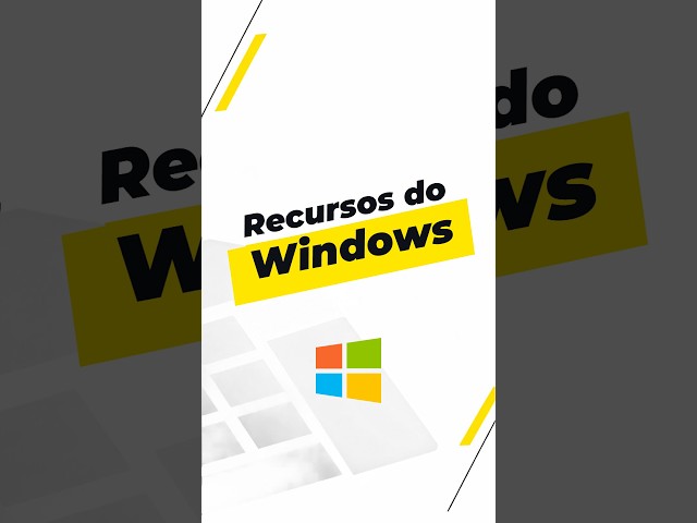 Recursos do Windows | Informática para concursos