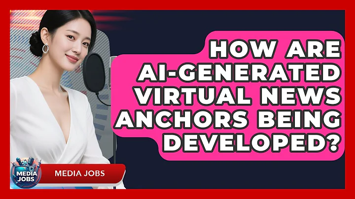 How Are AI-generated Virtual News Anchors Being Developed? - Media Jobs