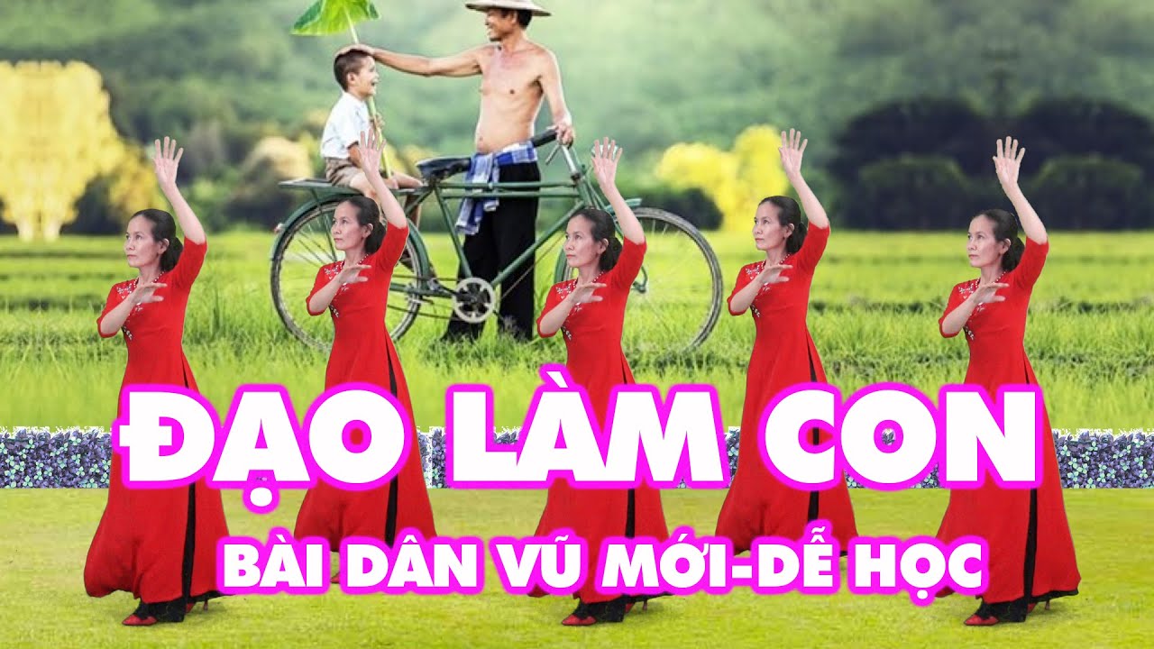 Đạo Làm Con | Bài Dân Vũ Mới | Dân Vũ | Khiêu Vũ Thể Thao | Nhóm Nhảy Sắc Màu