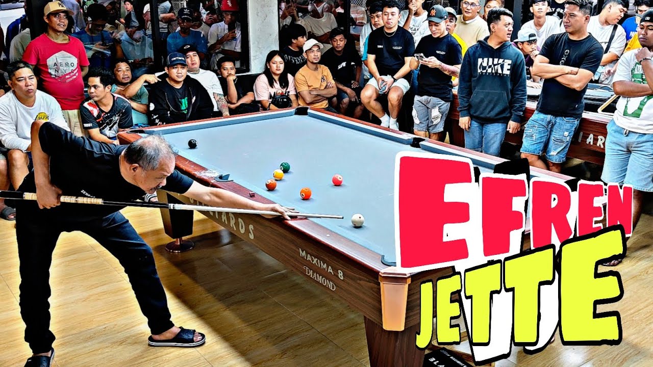 Efren Reyes 🆚 Jette Abad [Race20] 💯PAREHAS @Berberabe Subdivision, Batangas City,Batangas
