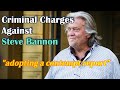 Jan. 6 Committee To Seek Criminal Charges Against Steve Bannon