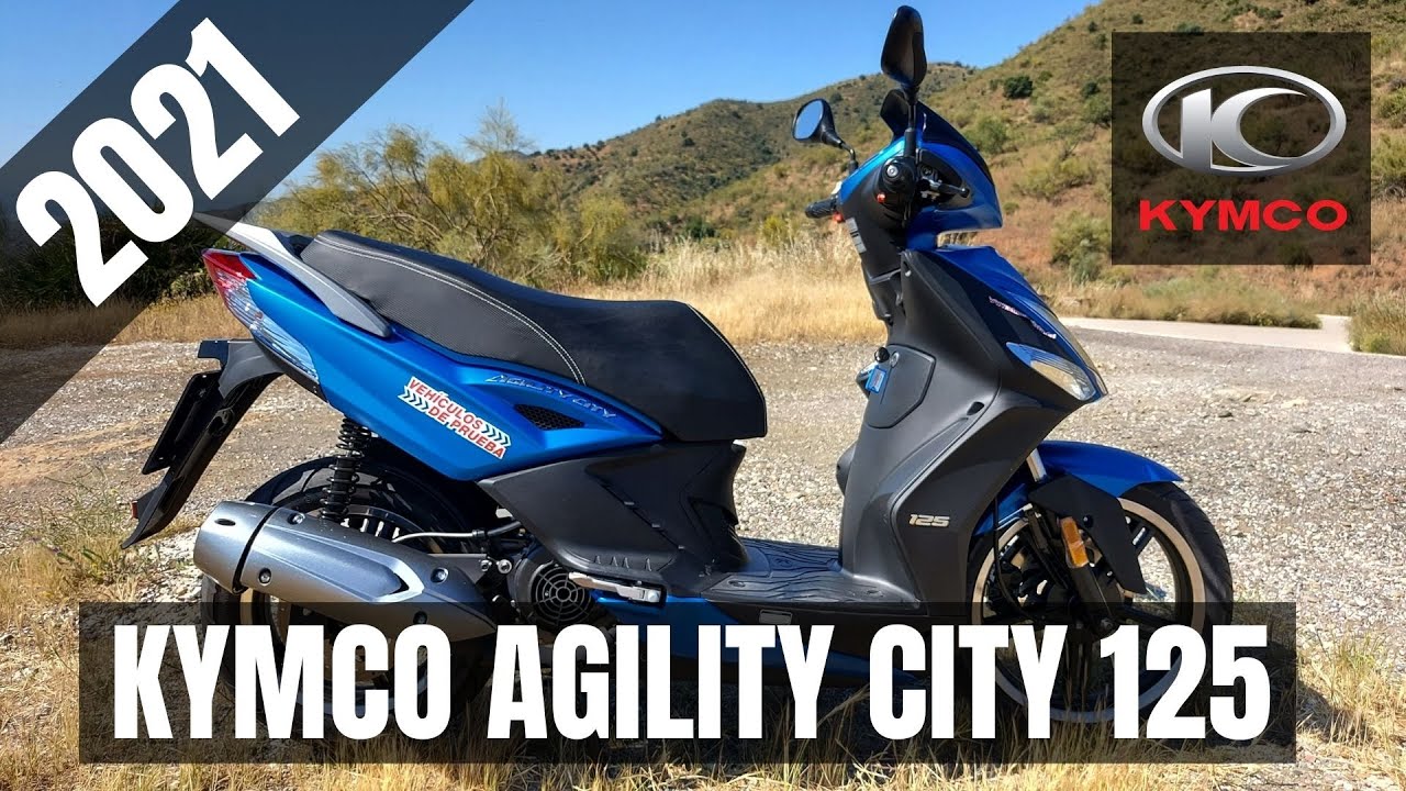 Kymco Agility City 125 (2021), Test Ride & Review, Walkaround, Soundcheck,  Acceleration