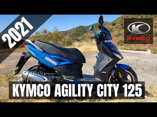 Kymco Agility City 125 (2021), Test Ride & Review, Walkaround, Soundcheck,  Acceleration