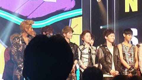120515 - EXO-M Show Champion Ending (Part 1)