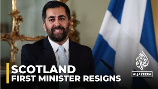 Scotland’s first minister steps down: Humza Yousaf was facing no-confidence motions