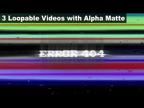 ERROR 403 - 404 Glitch Text Animation, Rendering, Background, Loop, 4k, Stock Video