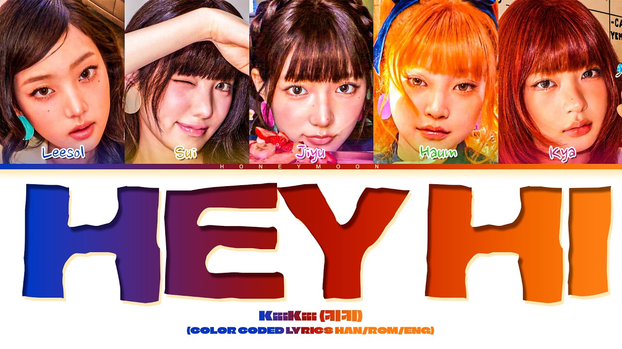 ㅈㅈ様用•*¨*•.¸♬︎ KiiiKiii 'Hey Hi' Lyrics (키키 Hey Hi 가사) (Color Coded Lyrics