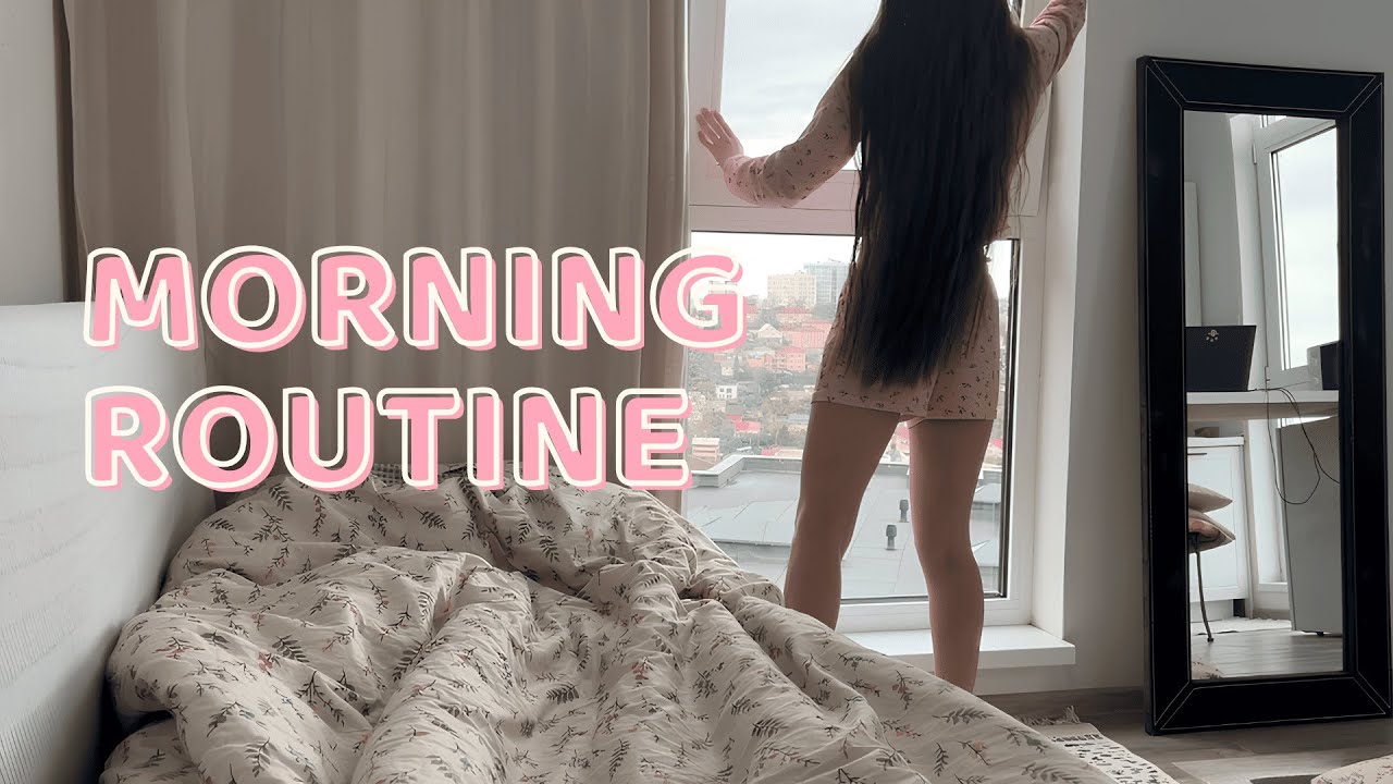 Cozy Autumn Morning Routine ❄️Rain & Tee ☕️