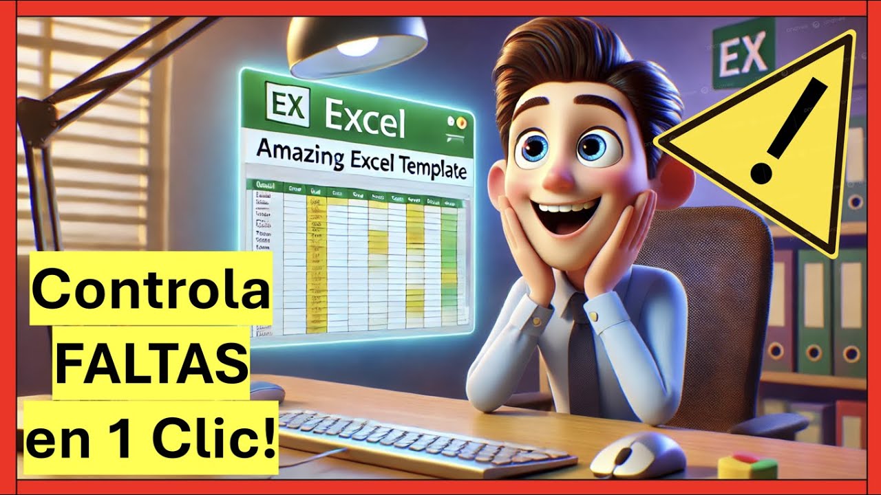 🔥 La Mejor Plantilla de Ausentismo 👉en Excel 2025 (Y Nadie Te Lo Dijo)