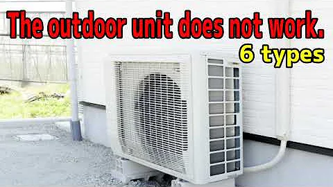 The air conditioner's outdoor unit won't work. - DayDayNews