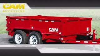 6x10 Low Profile Dump Trailer by CAM Superline