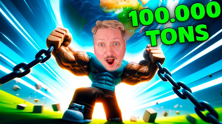 Hvor *STÆRK* Kan Jeg Blive i ROBLOX?!