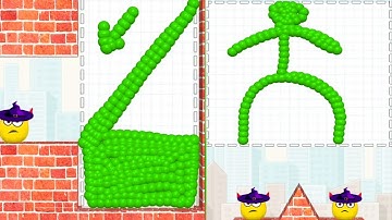 Draw To Smash logic puzzle brain game level 185 to 199 #gaming  #shorts #youtubeshorts  #shortfeed