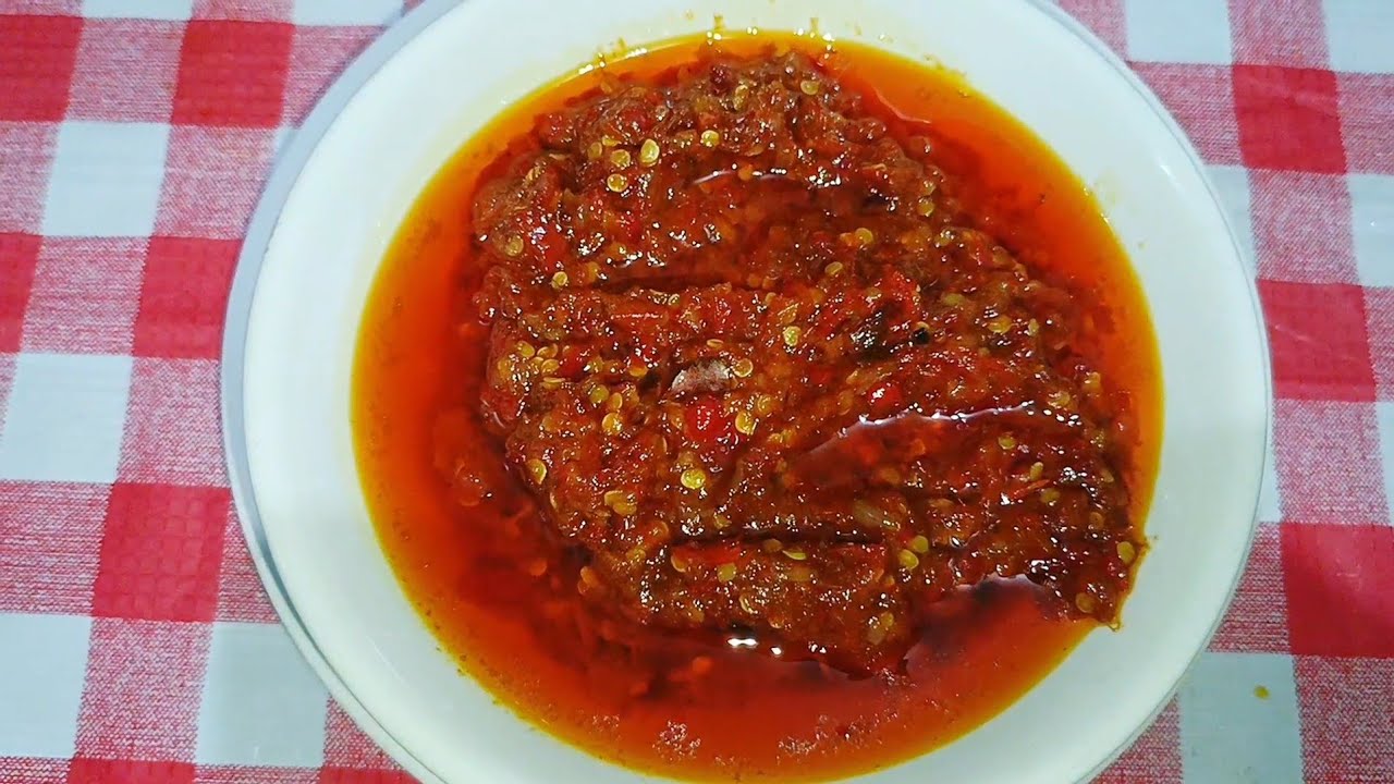 RESEP SAMBAL TERASI PEDAS SEDAP  DAN TAHAN LAMA
