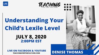Understanding Your Child’s Lexile Level