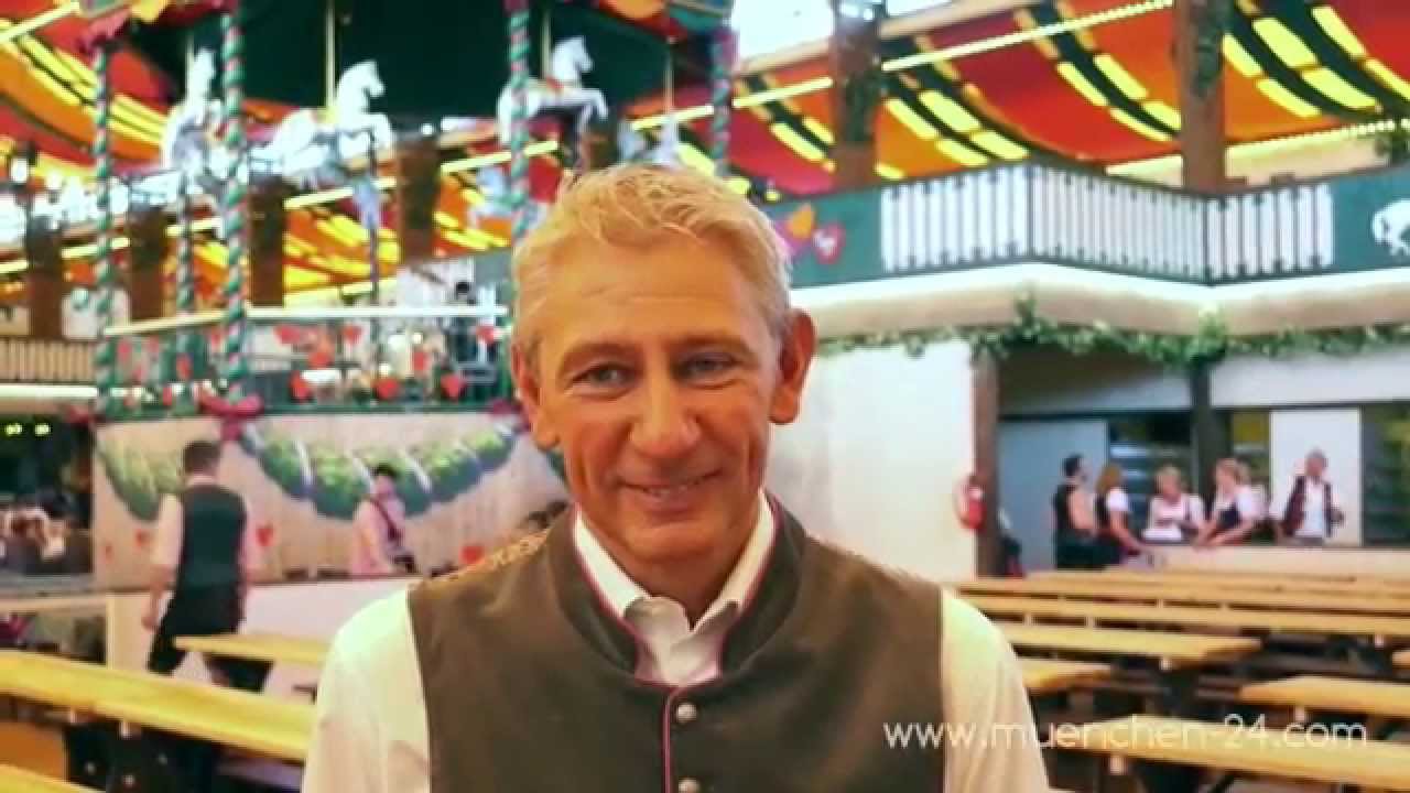 Marstall Festzelt Oktoberfest Munchen Interview Siegfried Able Youtube