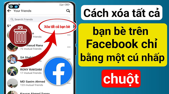 Làm thế nào để hủy kết bạn trên facebook nhanh