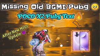POCO X2 Pubg Mobile and BGMI Test After New MIUI Update 😈 | How to Fix lag in POCO X2 new 1.6 update