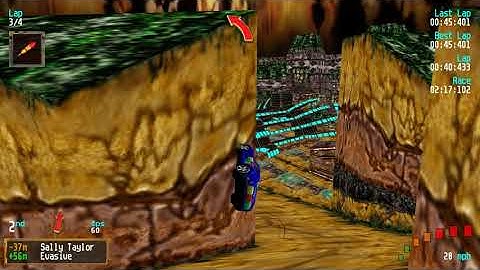 Re-Volt Custom Track POD: Azthec by mrroblinx, 16 Cars 4 Laps & Pickups!