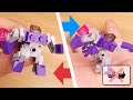 LEGO brick robot transformers tutorial - Tyrannosaurus - MegaRex