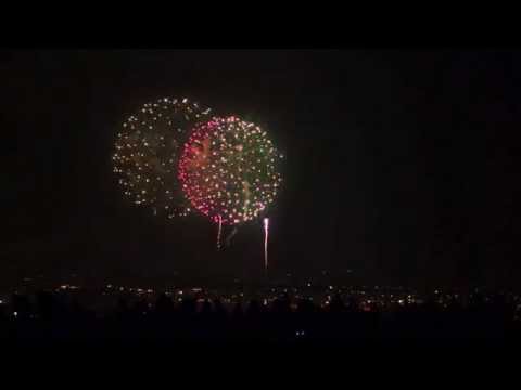 神明の花火大会2015 (1) 大玉連発