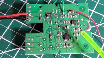 Passive IR Sensor circuit Reverse Engineering